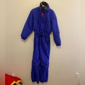 Edelweiss Vintage Women's Colorful Ski Snowsuit